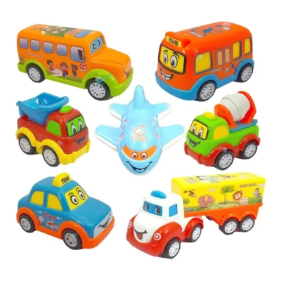 FunBlast Kids Pull Back Vehicles Push and Go Crawling Toy Car for Kids