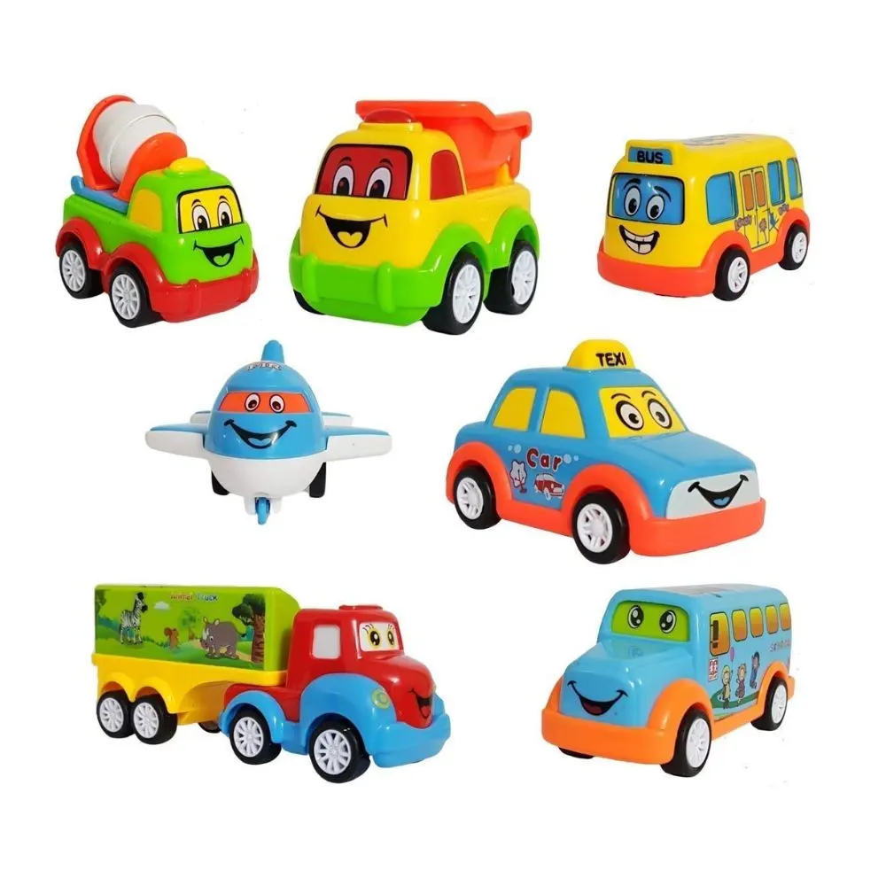 Galaxy Hi Tech Unbreakable Pull Back Car Toy Set