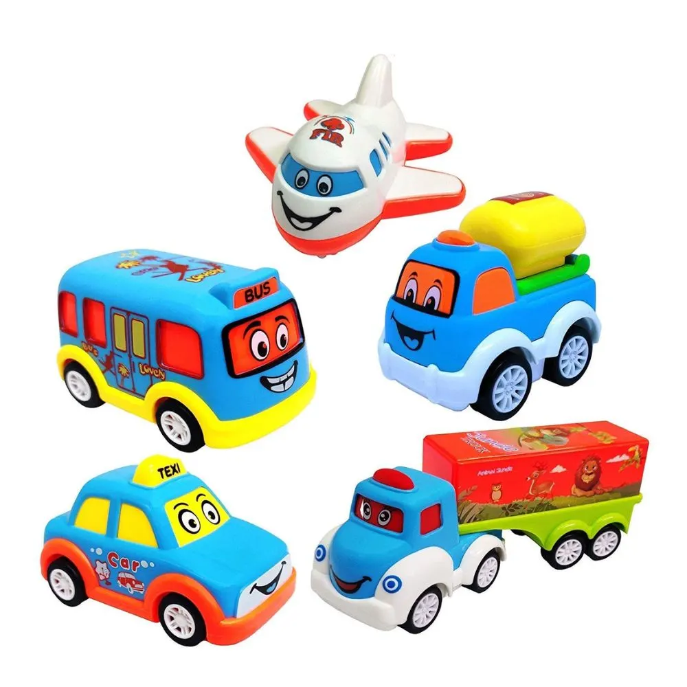 Prime-Deals-Unbreakable Push and Go Crawling Toy Vehicles